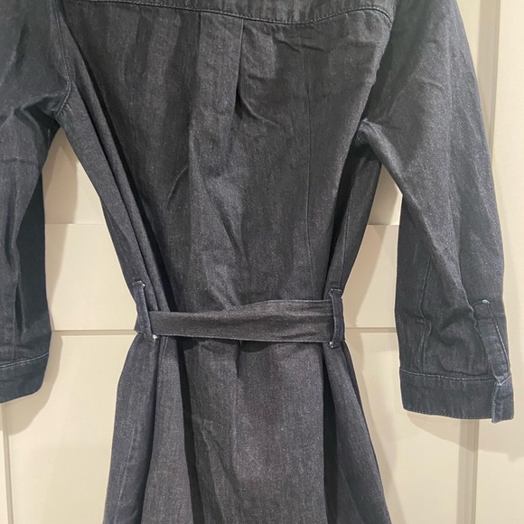 Iris and ink dark wash denim shirt dress - Picture 5 of 7